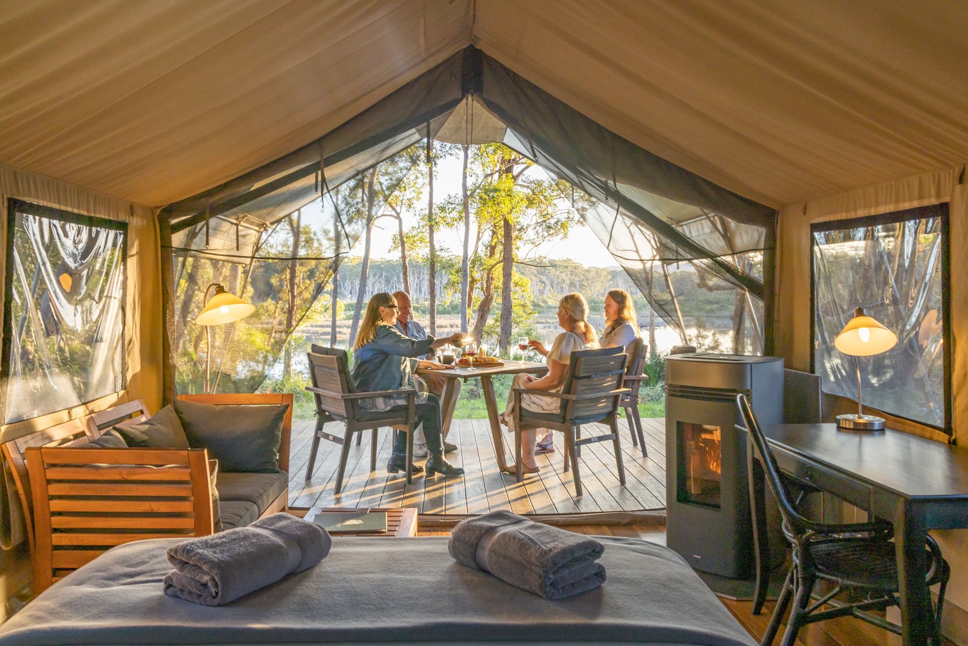 Wine bar in Merimbula, NSW - Bar Superette