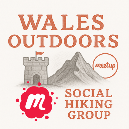 wales outdoors meetup social hiking group logo