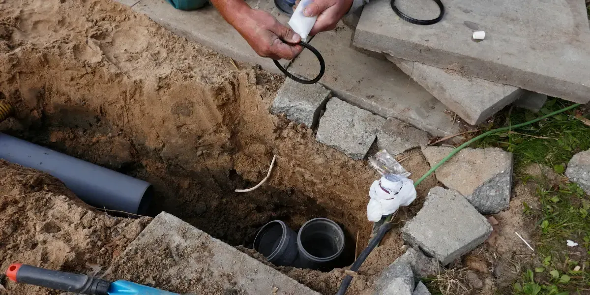 sewer line repair and replacement services