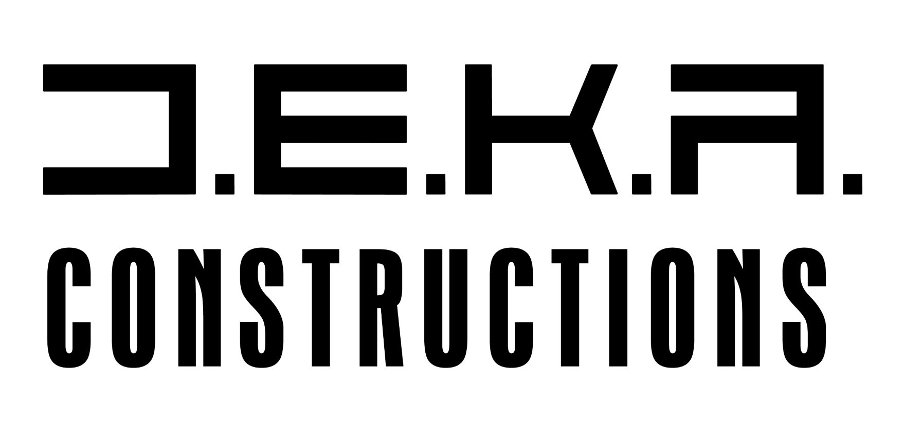 D.E.K.A Constructions LOGO