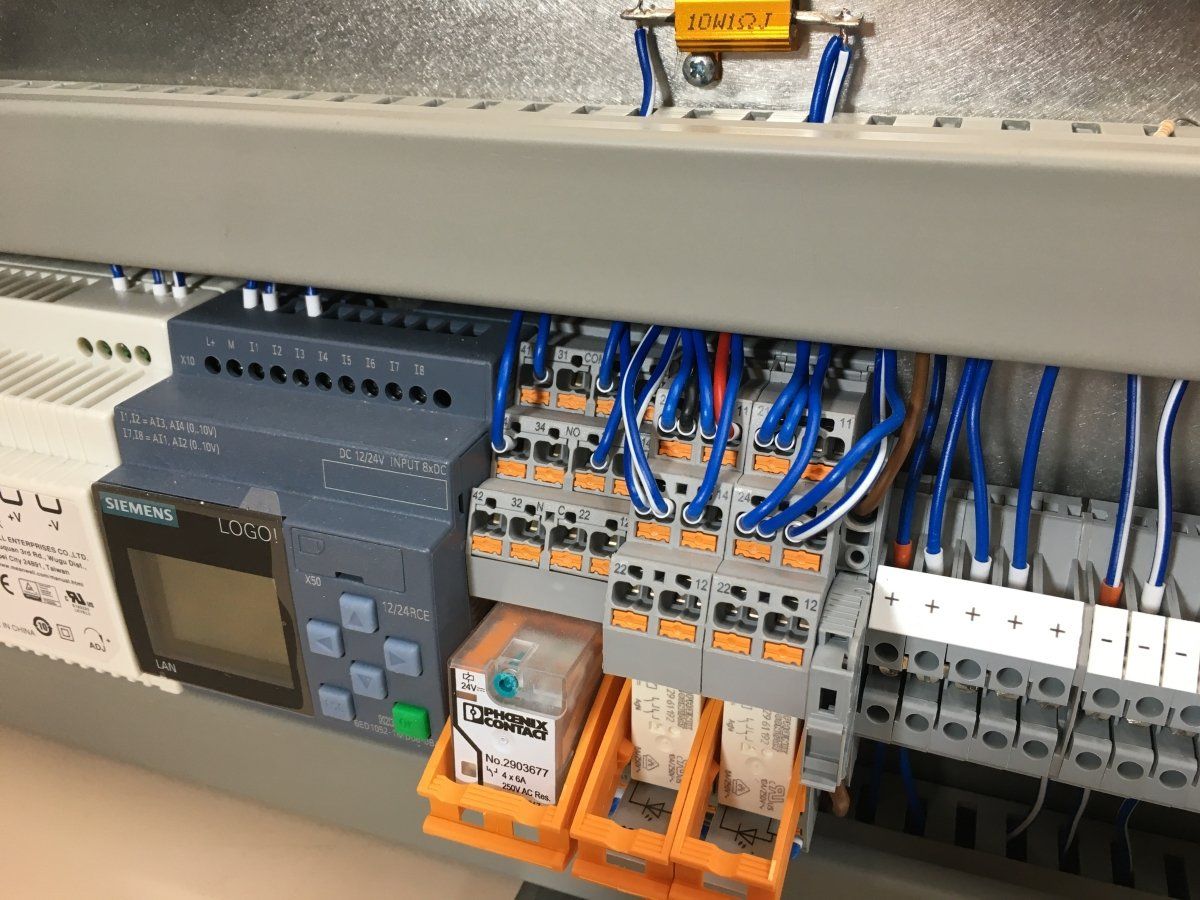 relaisbesturing met de Siemens Logo.