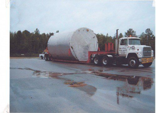 Haul Tank  - Dallas, NC - McMillan Crane Services Inc.