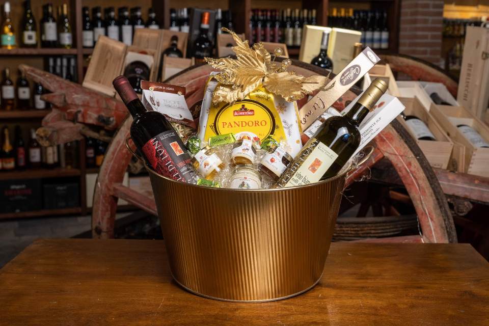 Confezione con prodotti artigianali