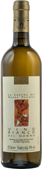 vino bianco Cantina del Nonno Pescetto