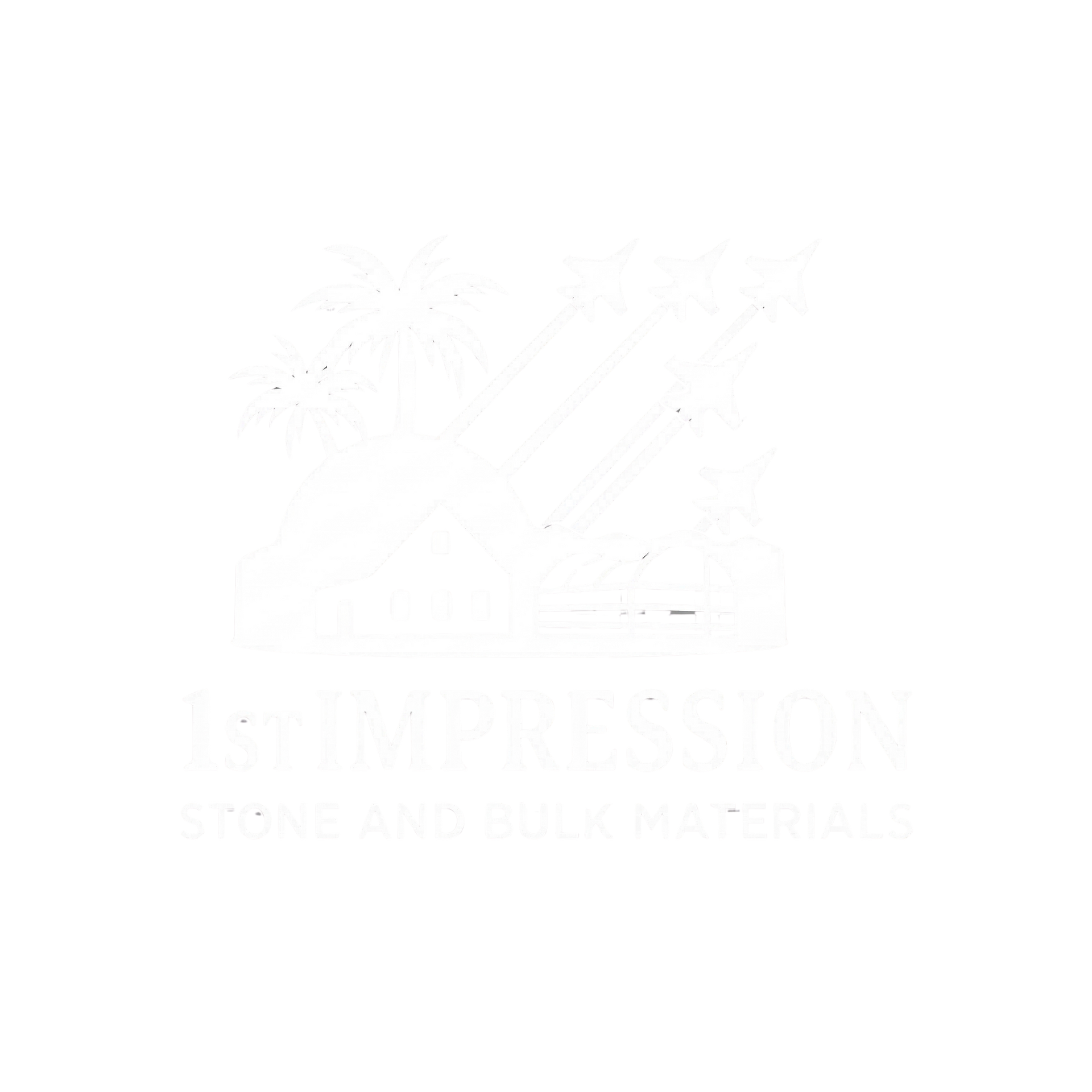 A white logo on a black background featuring stylized letters 