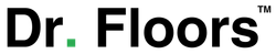 Dr. Floors logo in black with a green dot above the &ldquo;i&rdquo; and a small &trade; symbol