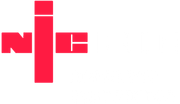 Red logo: N, I, and C in a cross-like shape, on white background.
