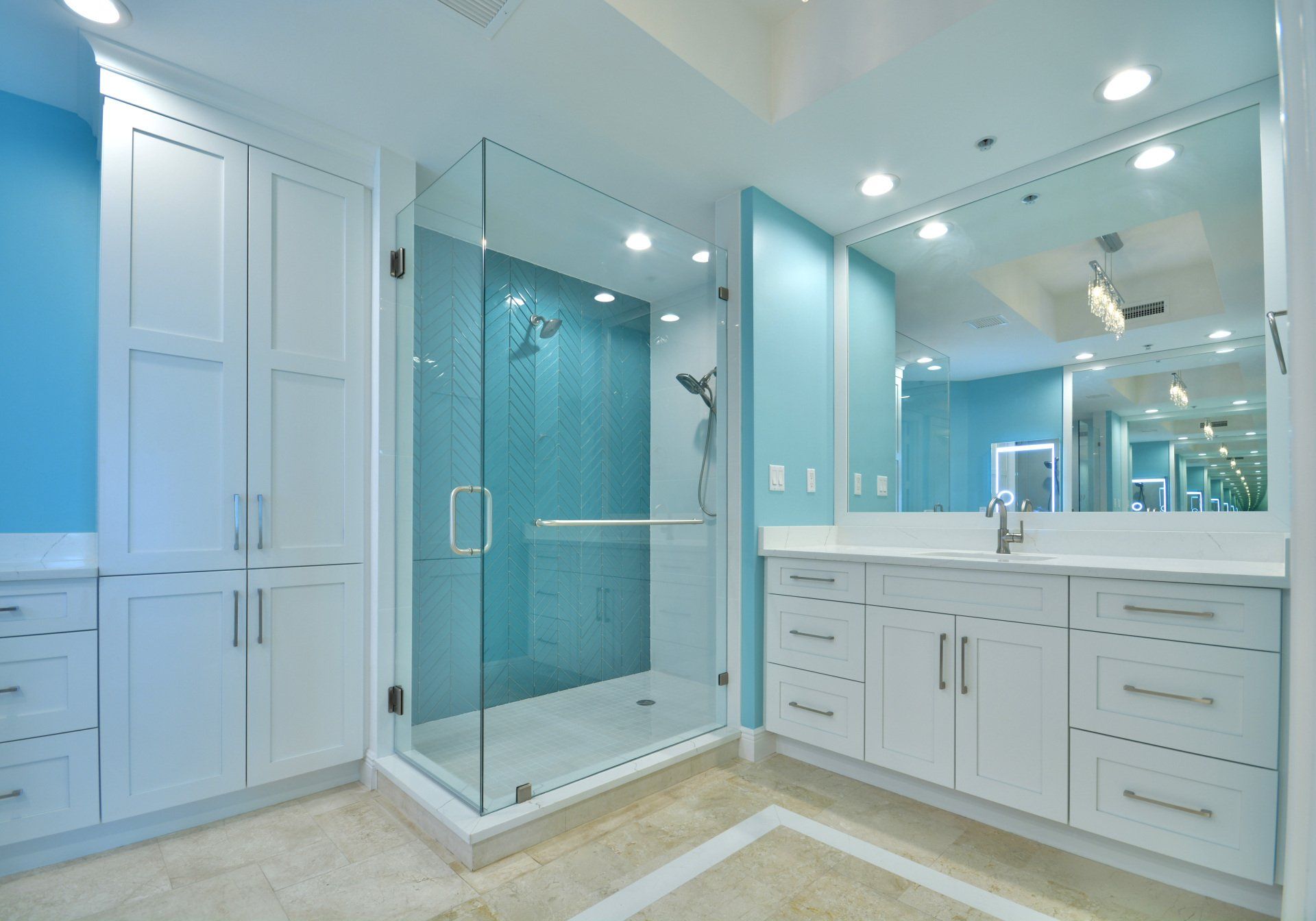 Bathroom Remodeled — Bonita Springs, FL — Cutting Edge Construction & Woodworks Inc