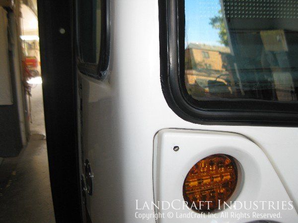 Repaired and refinished CTA bus
