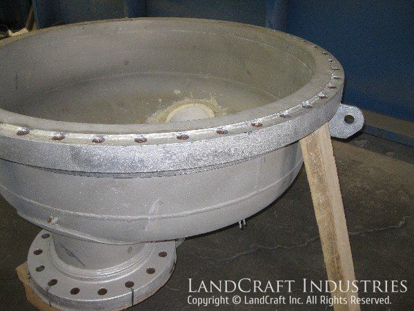 Partial fiberglass mold