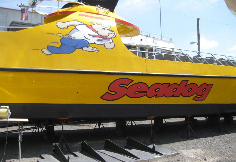 Sea Dog commercial passenger vessel repair