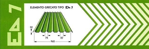 specifiche lamiera grecata E7