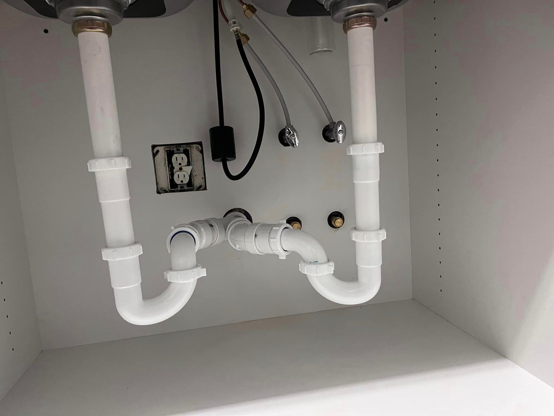 New drop in sink installation