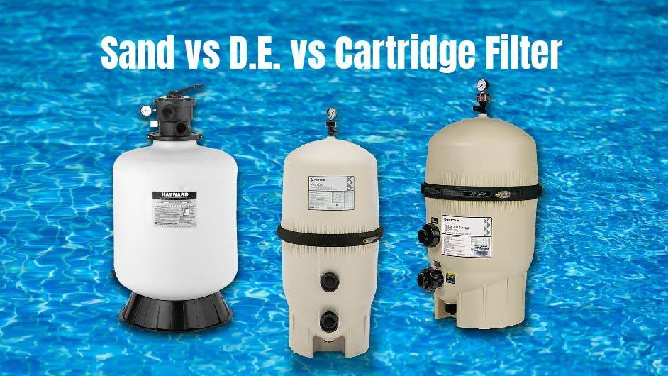 What's the Best Above Ground Pool Sand, Cartridge, or D.E.