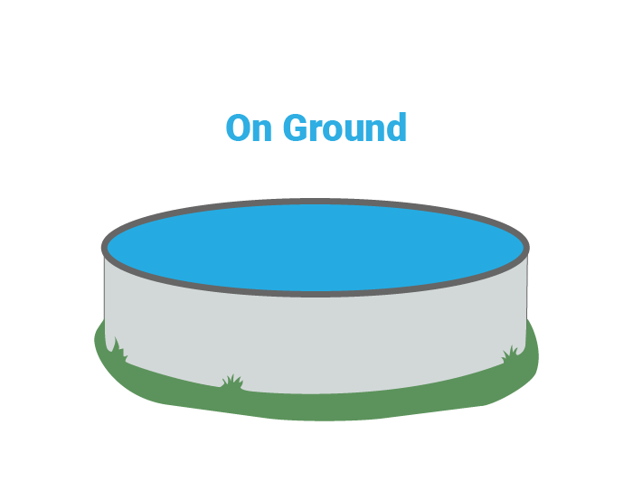 On Ground Pool Illustration