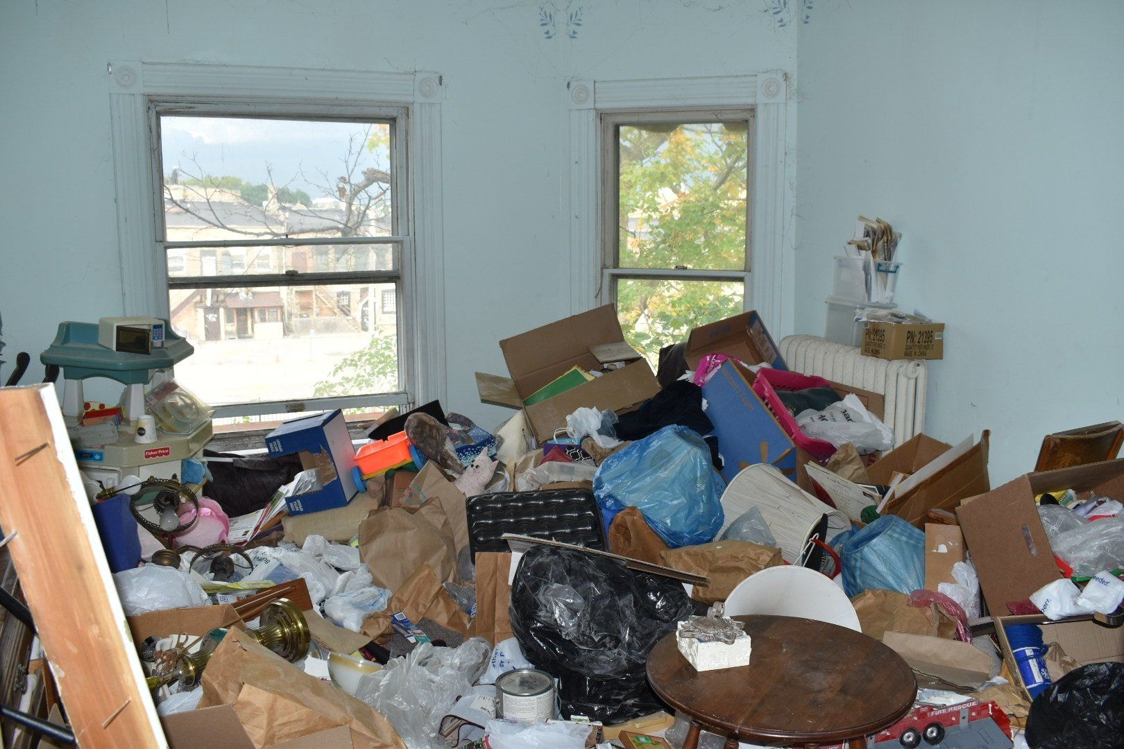 Selling a hoarder house