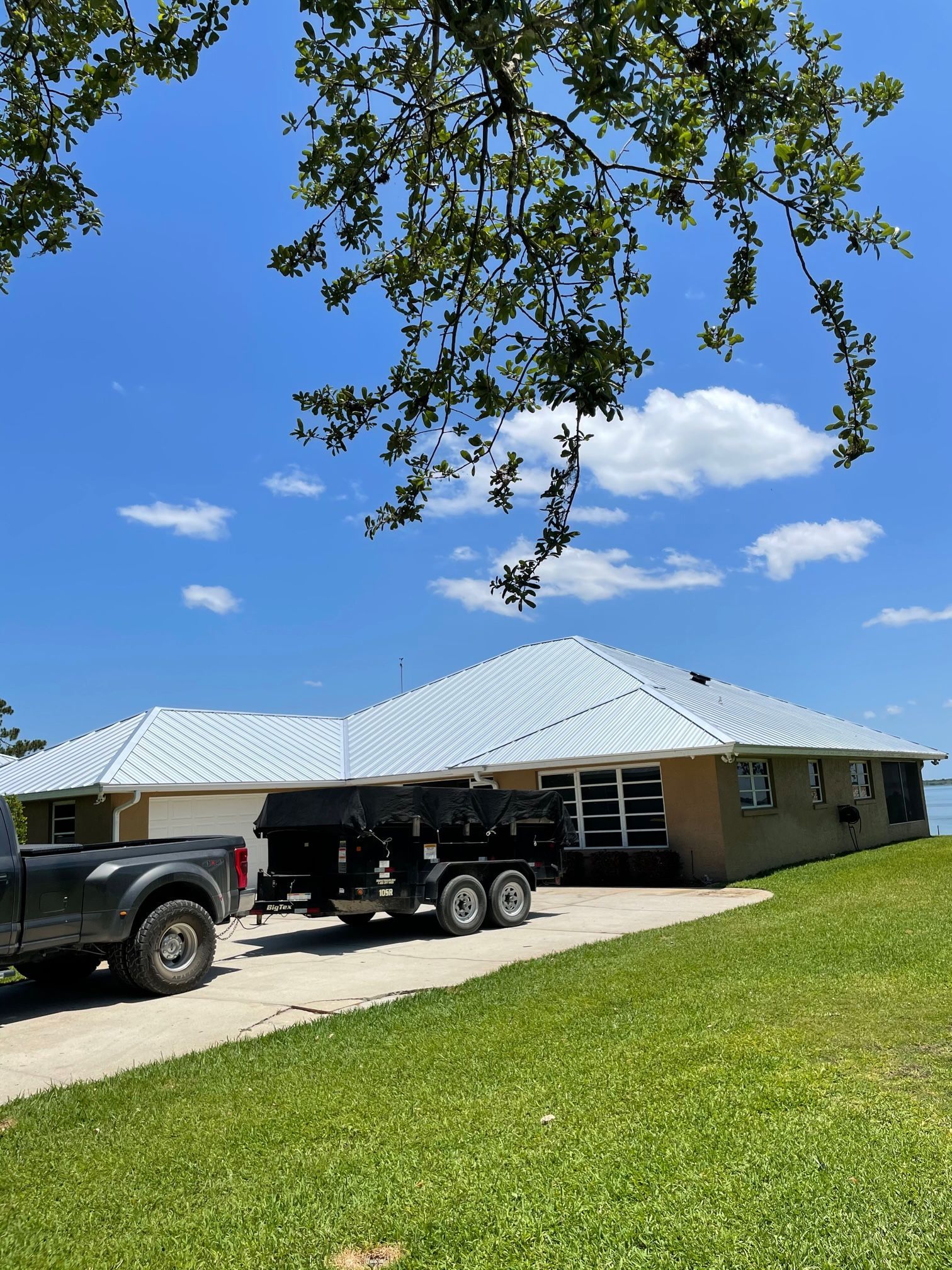 Metal Roofing Surface on Local Home in Viera, FL