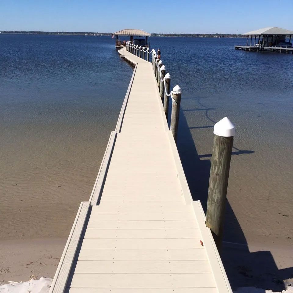 Pier Featuring Updated Walkway