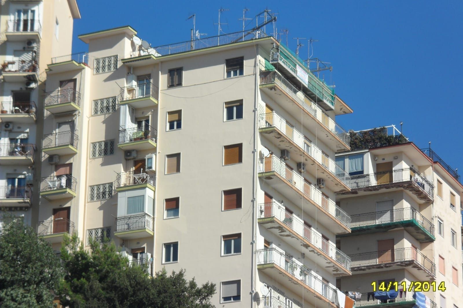 Una foto di un edificio scattata il 14/11/2014