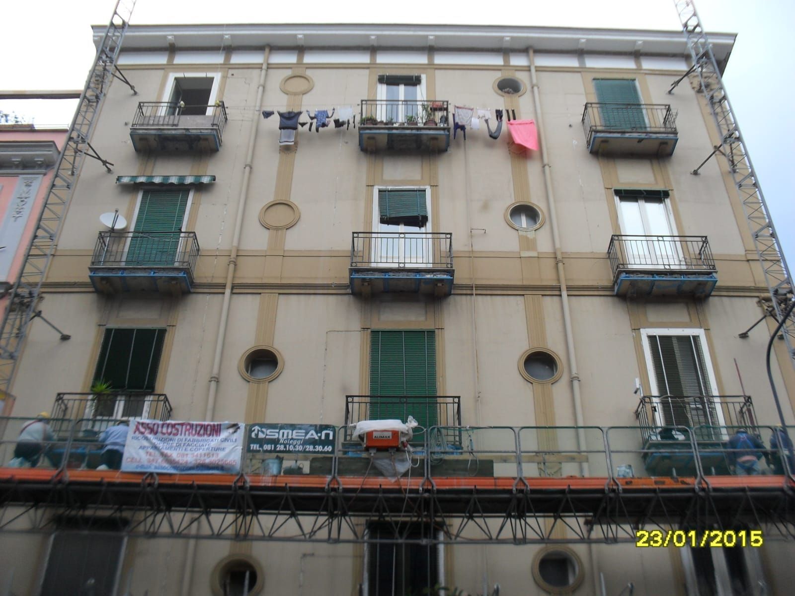Una foto di un edificio scattata il 23/01/2015