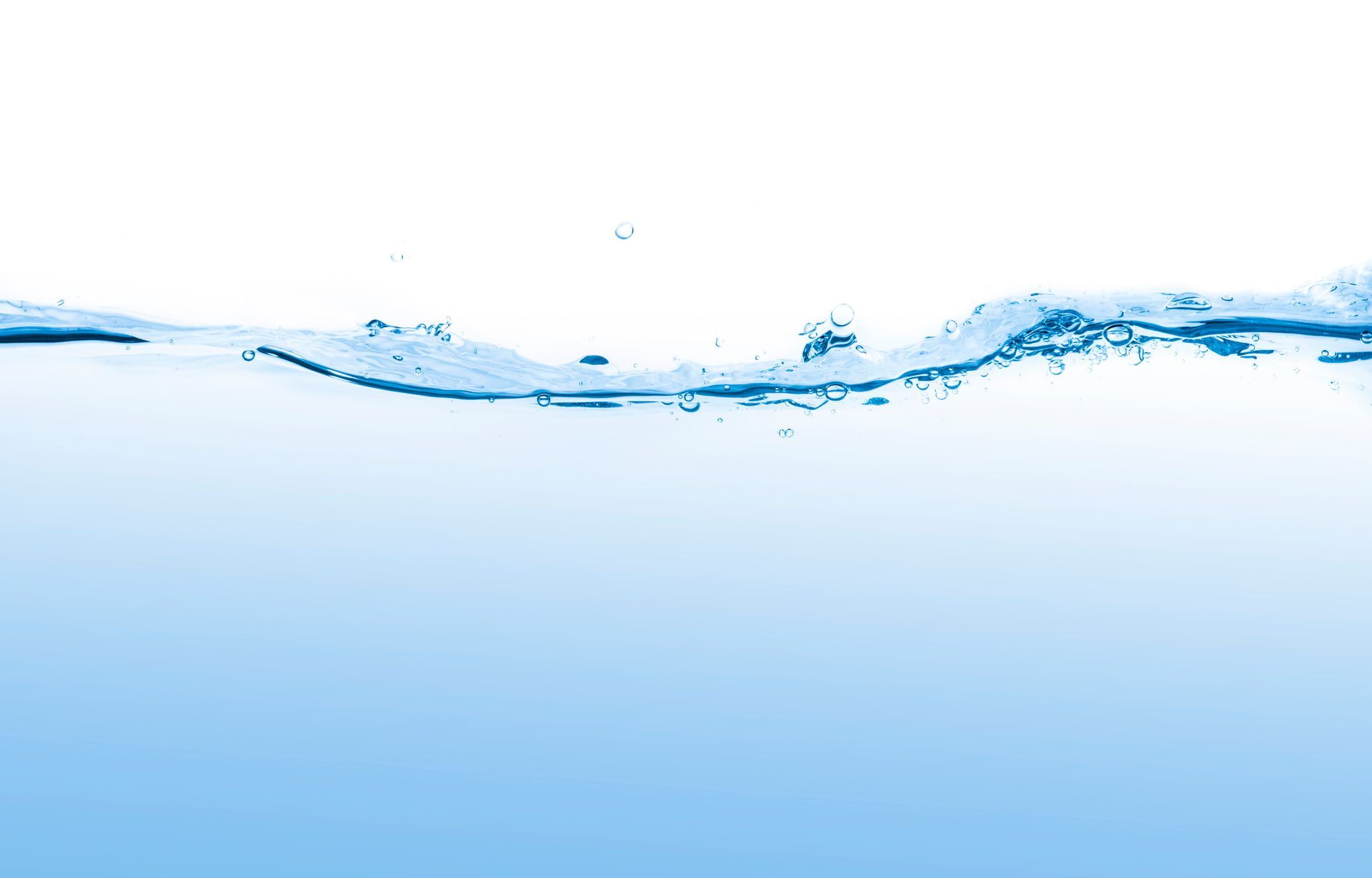 A close up of a wave of water on a white background.