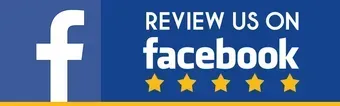 A facebook logo that says review us on facebook A facebook logo that says review us on facebook