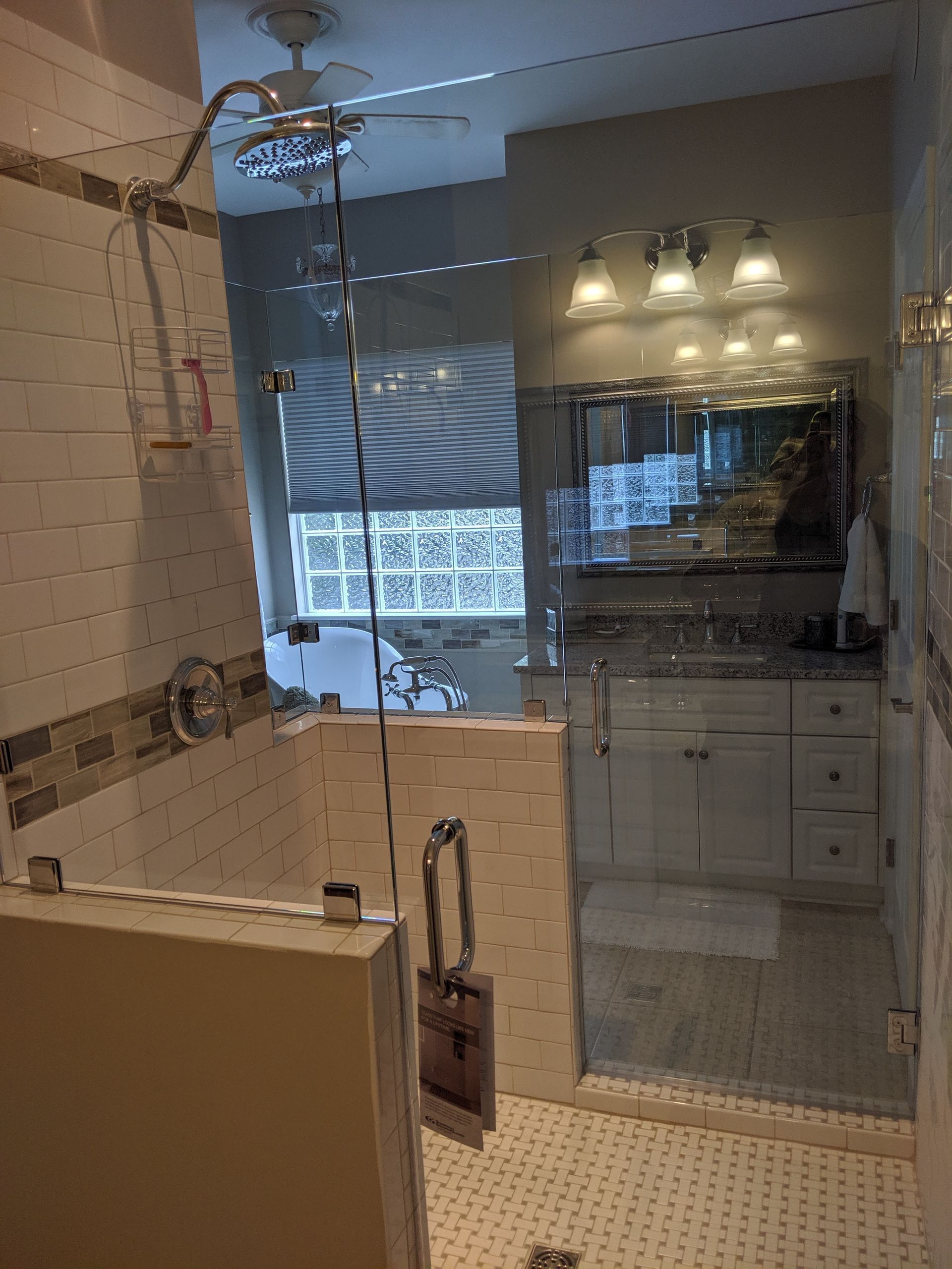 A man is working on a kitchen in a house under construction