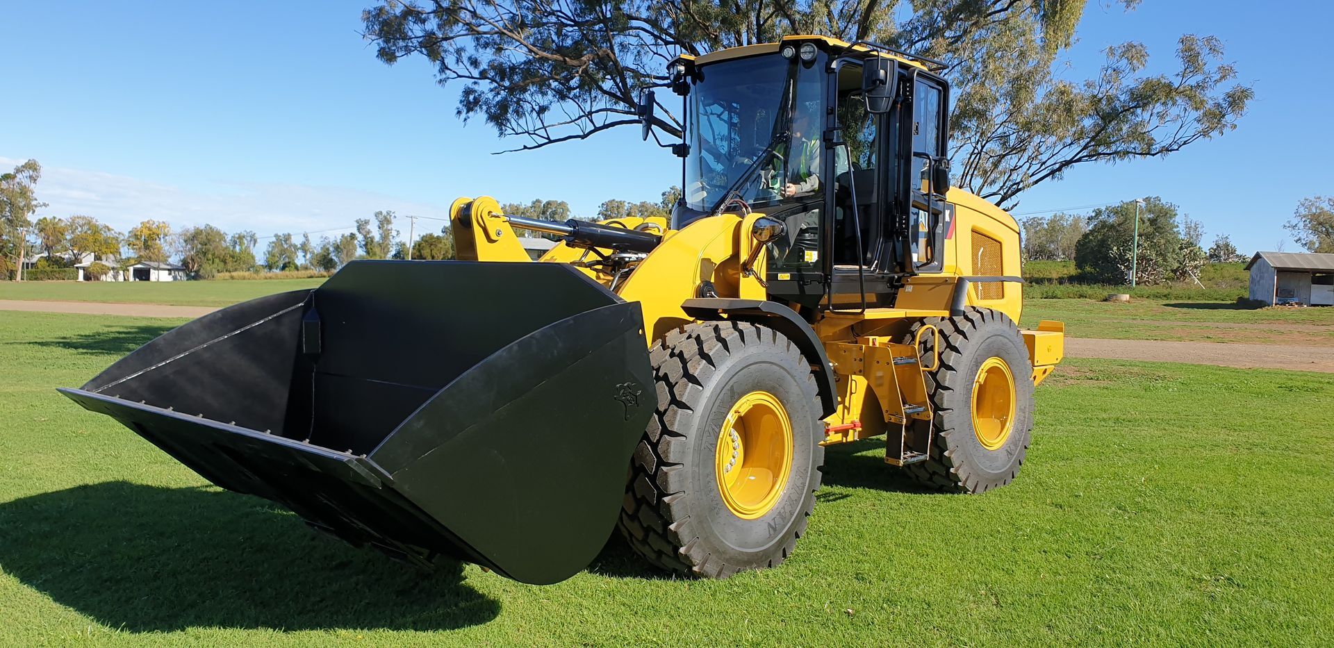 Light Material Bucket on a Wheel Loader
