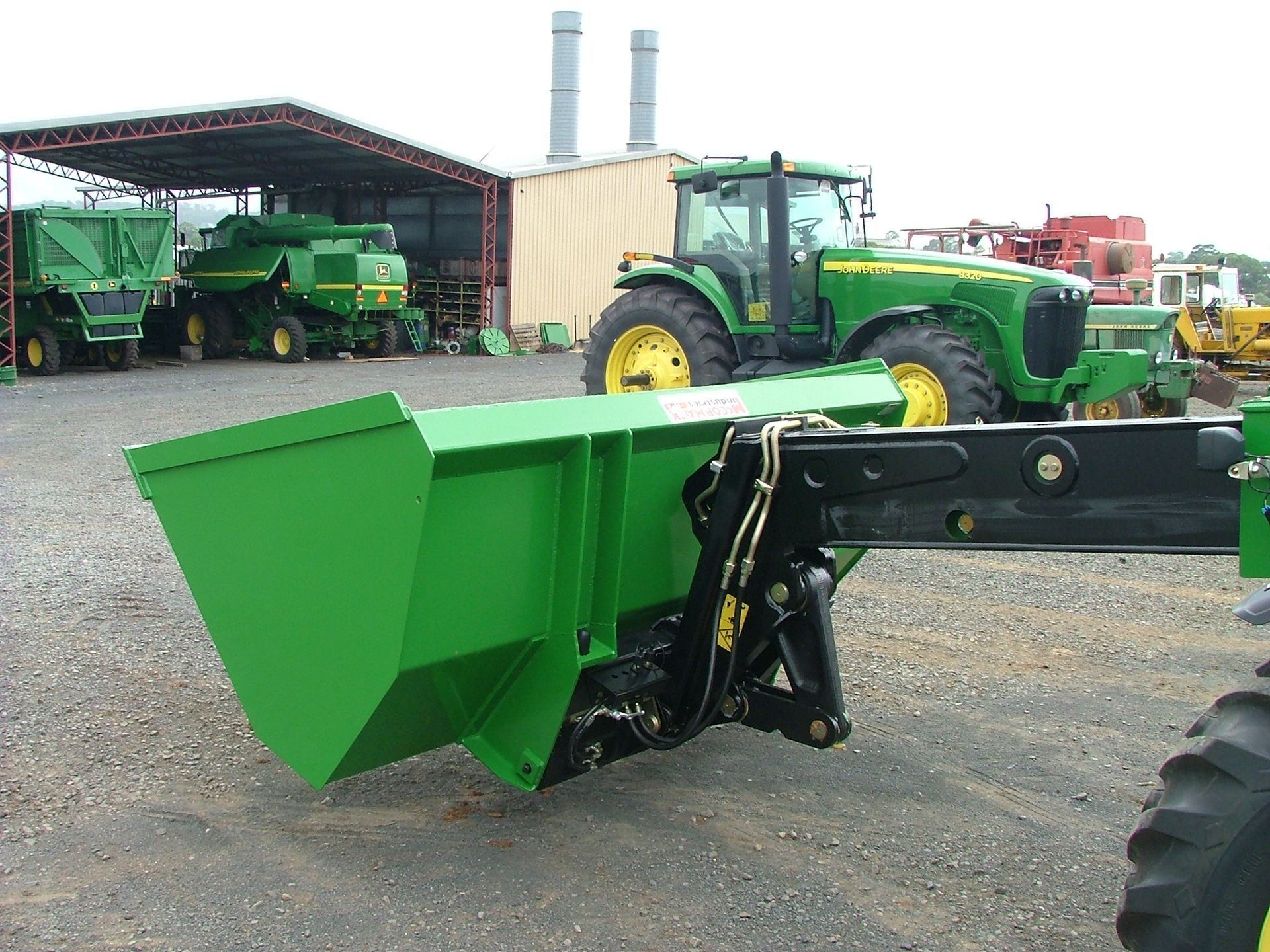Telehandler general purpose GP bucket