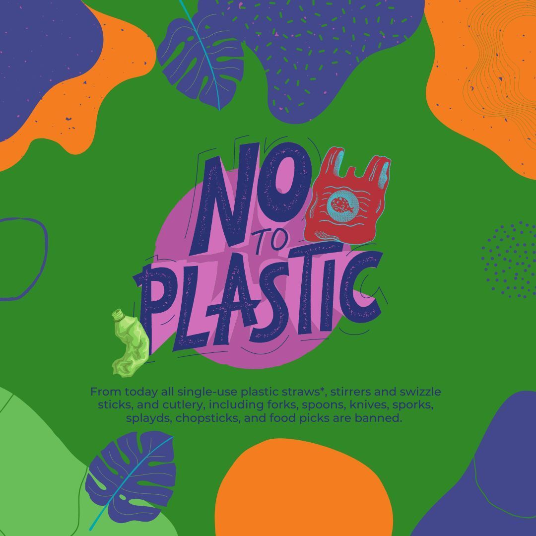 NSW is banning some single-use plastics from 1 November 2022.