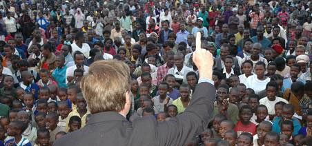 Kenyan crowd