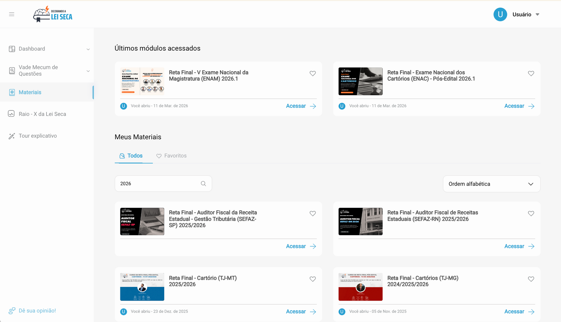 Retas Finais Desktop