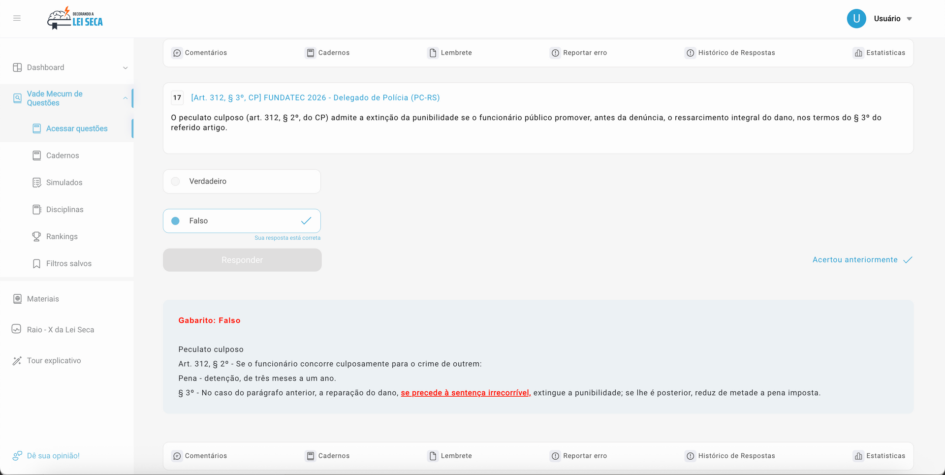 Vade Mecum de Questões Desktop