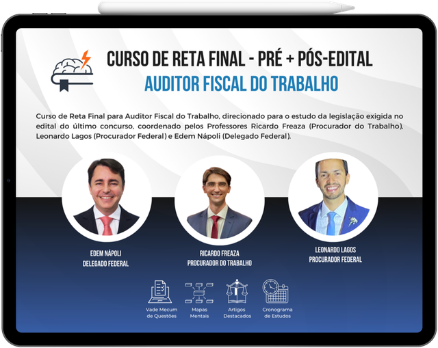 O que define quem vai ser Auditor(a)-Fiscal do Trabalho?