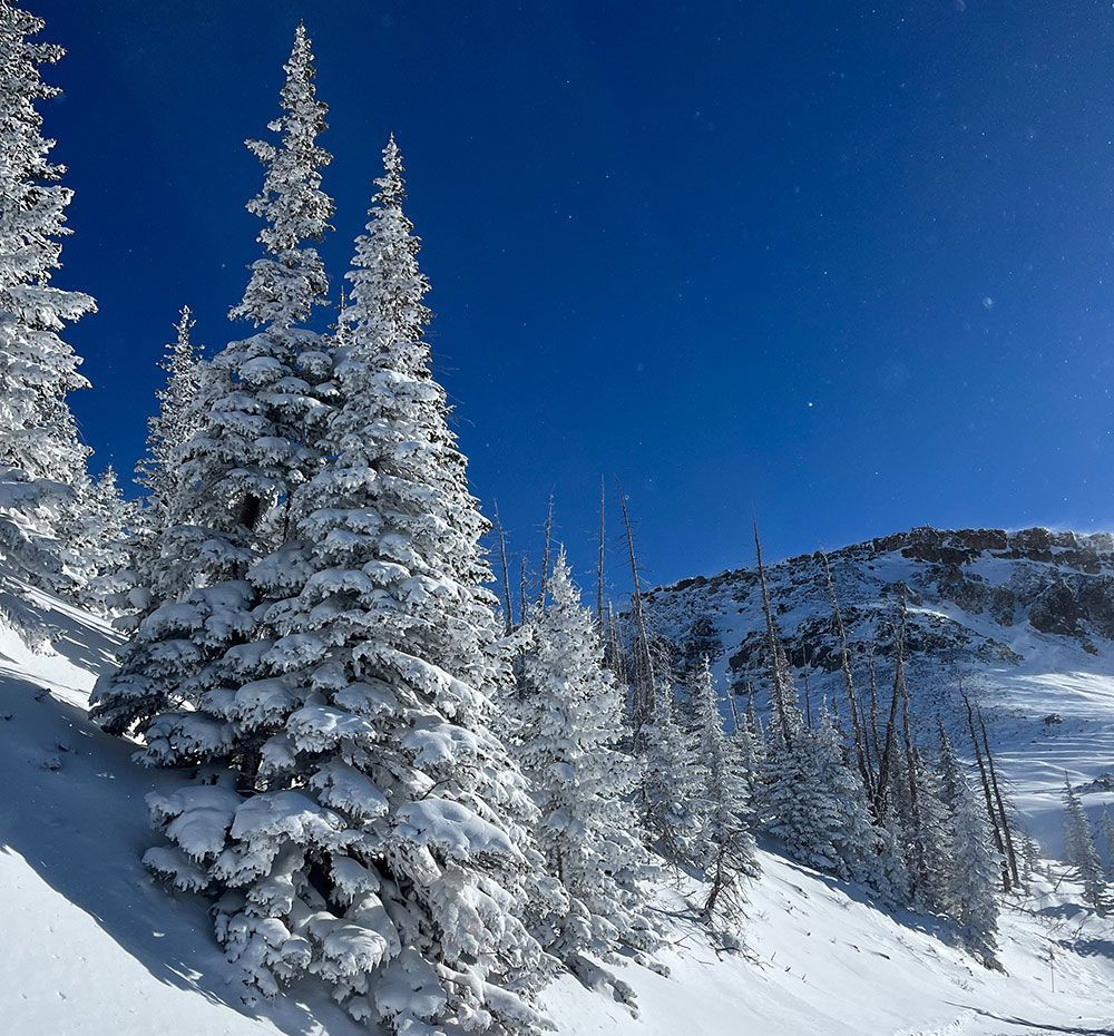 skiing in Brian Head