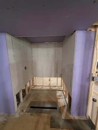 Basement Remodel with Bathroom Addition 2