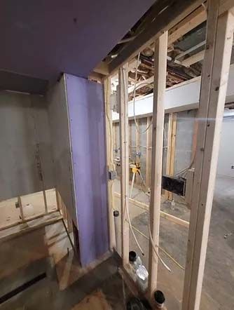 Basement Remodel with Bathroom Addition 3