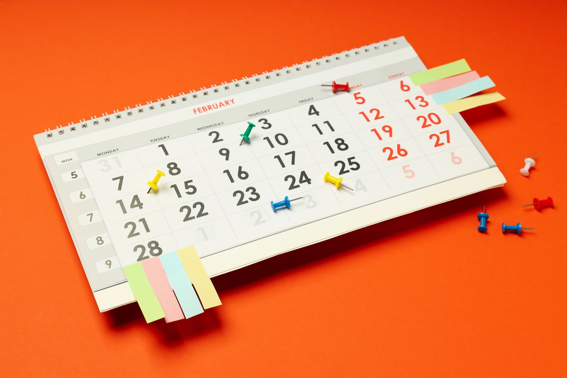 Chaotic calendar