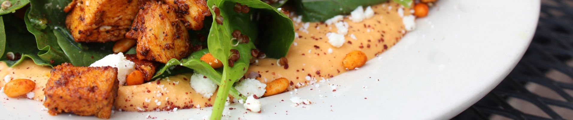 Healthy food on plate