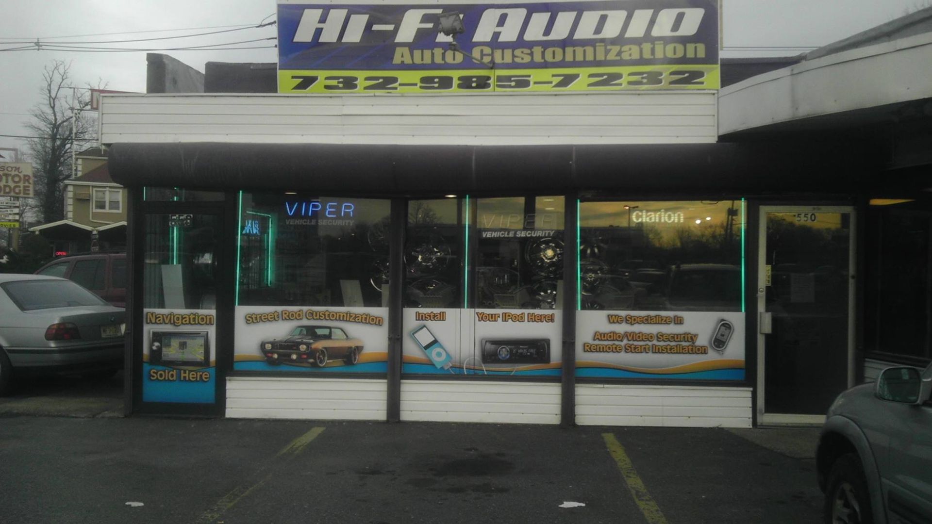 A store front for hi-fi audio auto customization