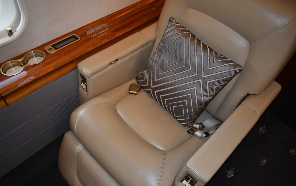 HondaJet exterior dry wash and cleaning service in Florida hangar