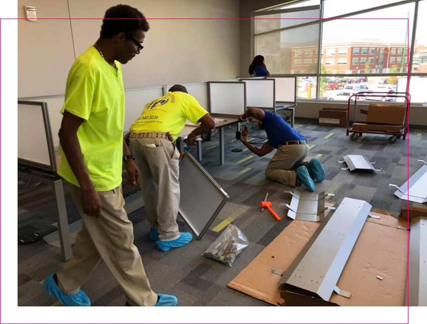 Image showcasing Furniture Installation Service | Cubicle Installation and Office ...