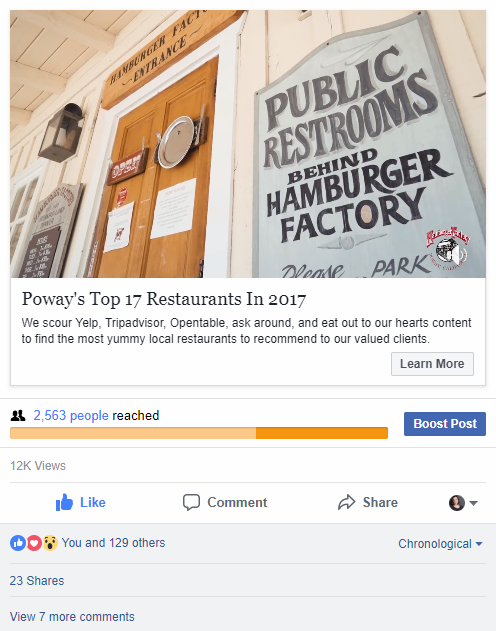 top performing facebook ad goberewarded