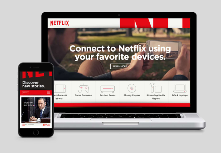 Connecting to Netflix through different devices