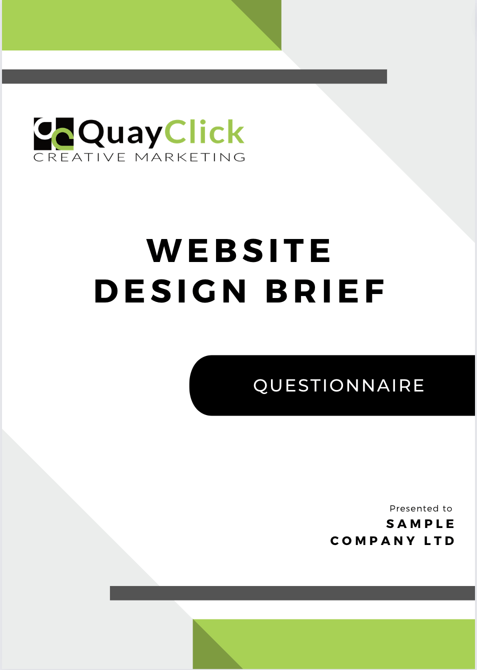 Website Design Brief | QuayClick Exeter