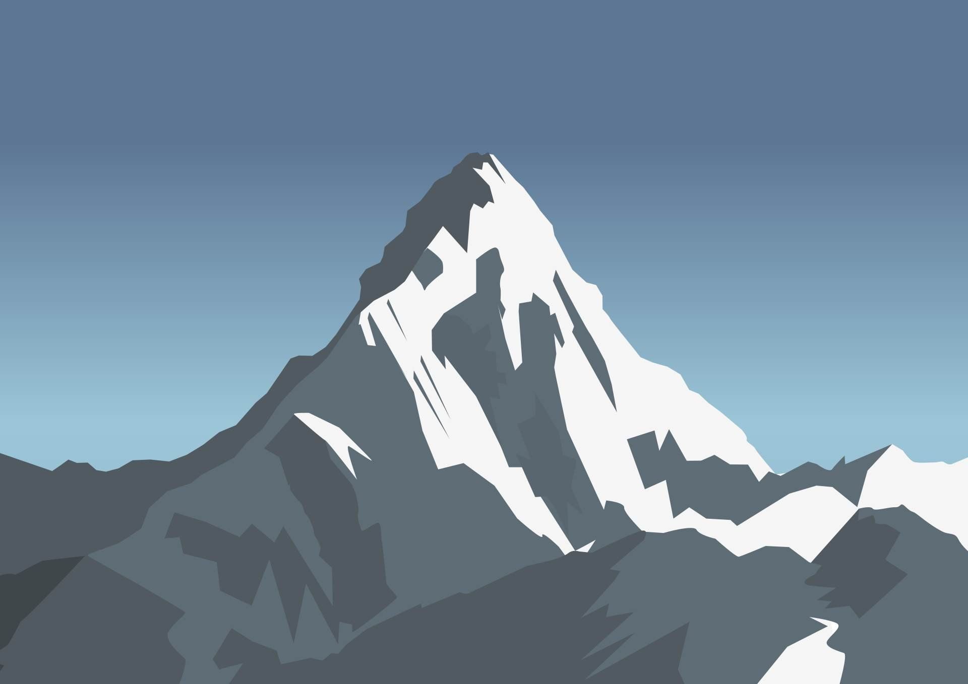 Illustration of Mount Everest
