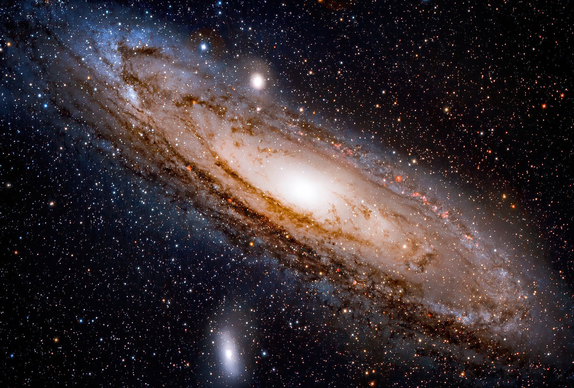 Image of the Andromeda Galaxy