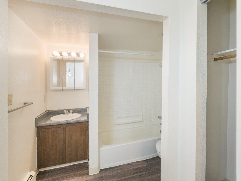 Bathroom and Closet | Parkwood Place in Greenly, CO