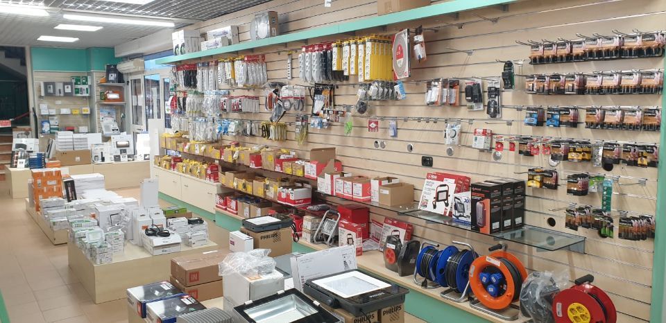 negozio di materiale elettrico