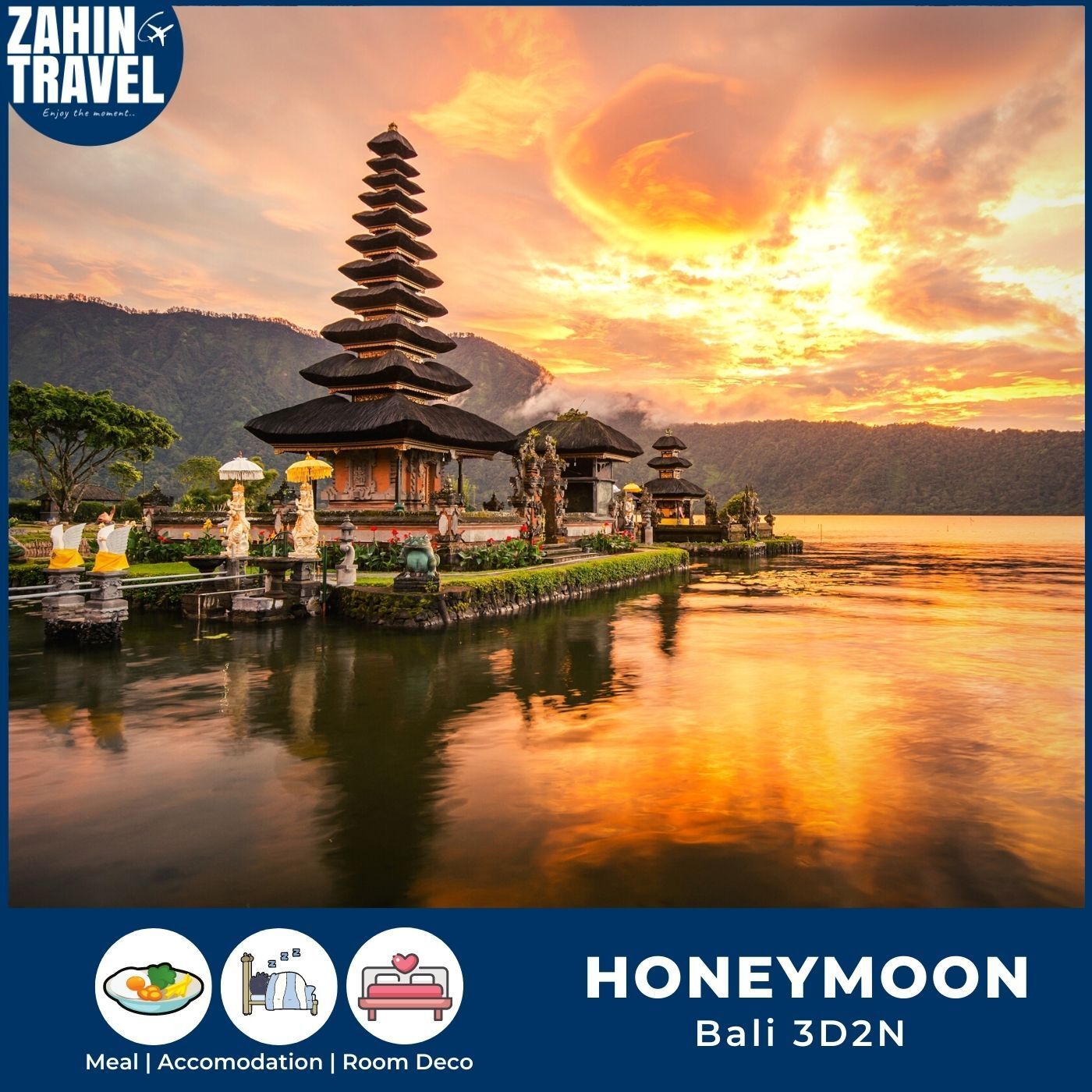 Pakej Honeymoon Bali Indonesia 3 Hari 2 Malam